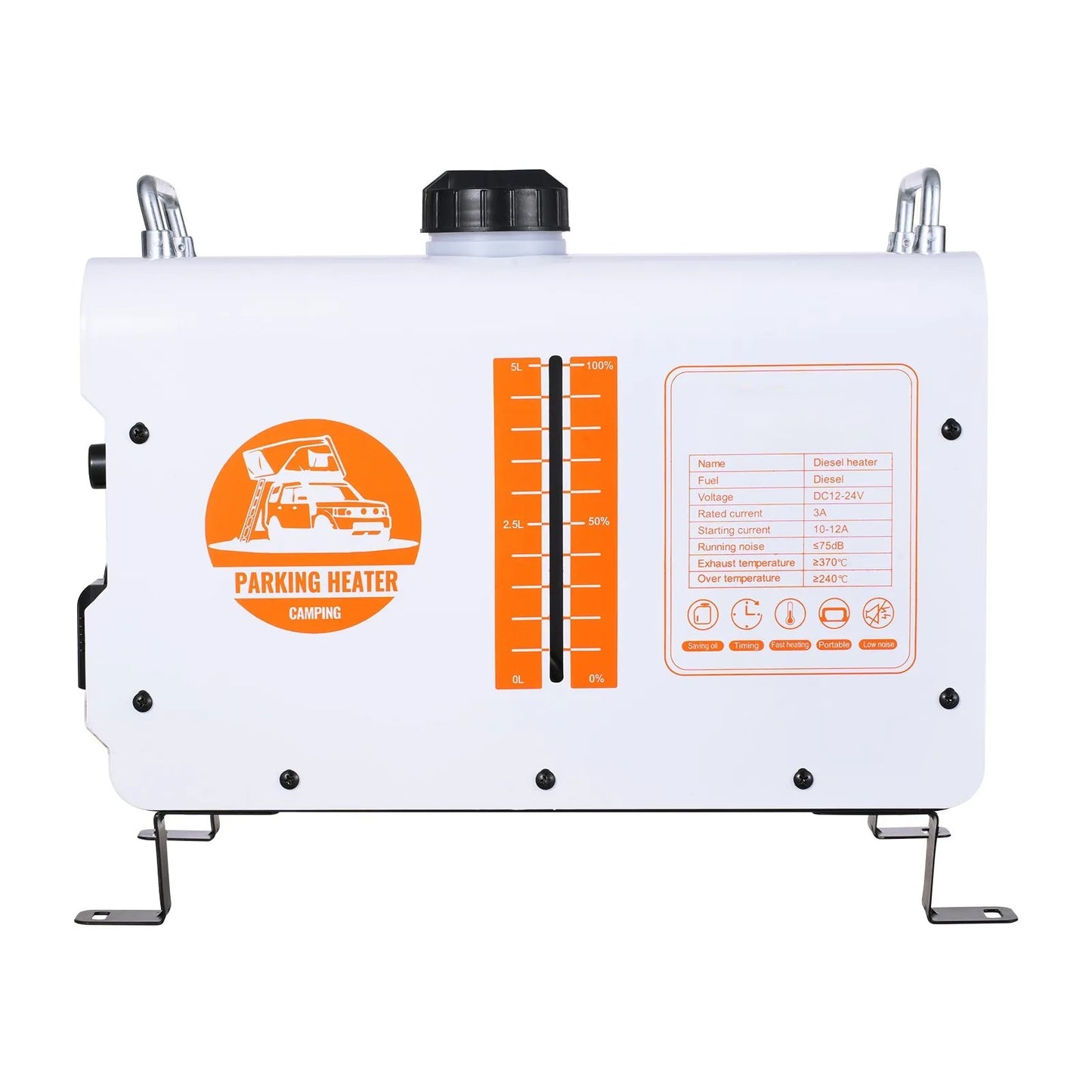 Dieselvärmare 8 kW - BLUETOOTH - CO Larm 12v & 220v