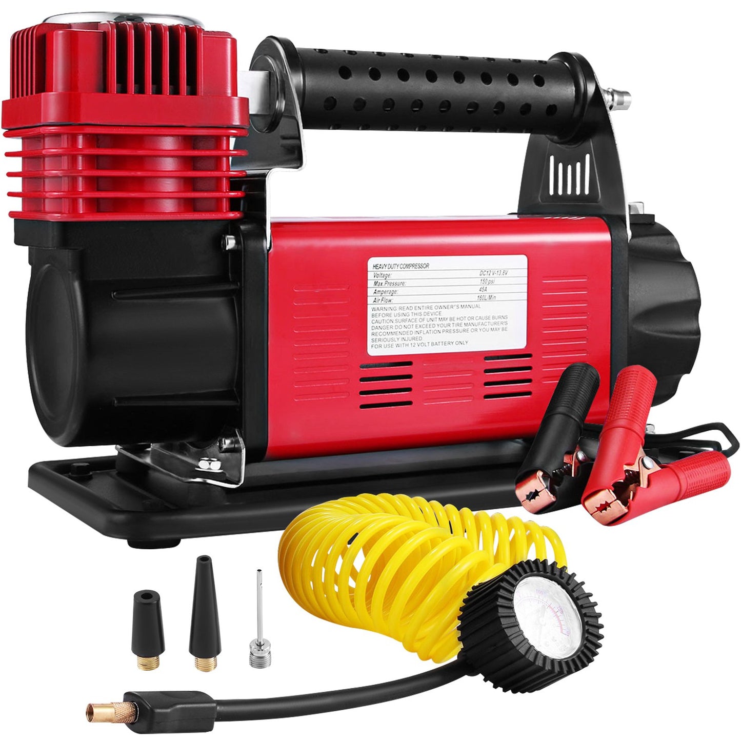 Bärbar kompressor 12V - Heavy Duty