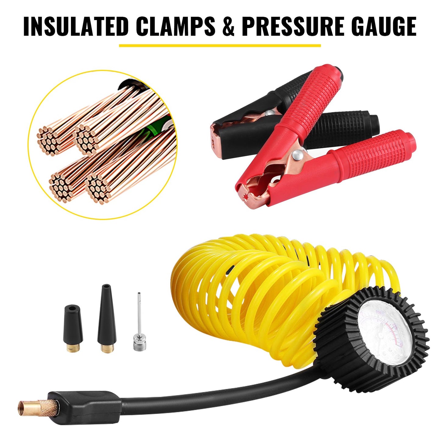 Bärbar kompressor 12V - Heavy Duty