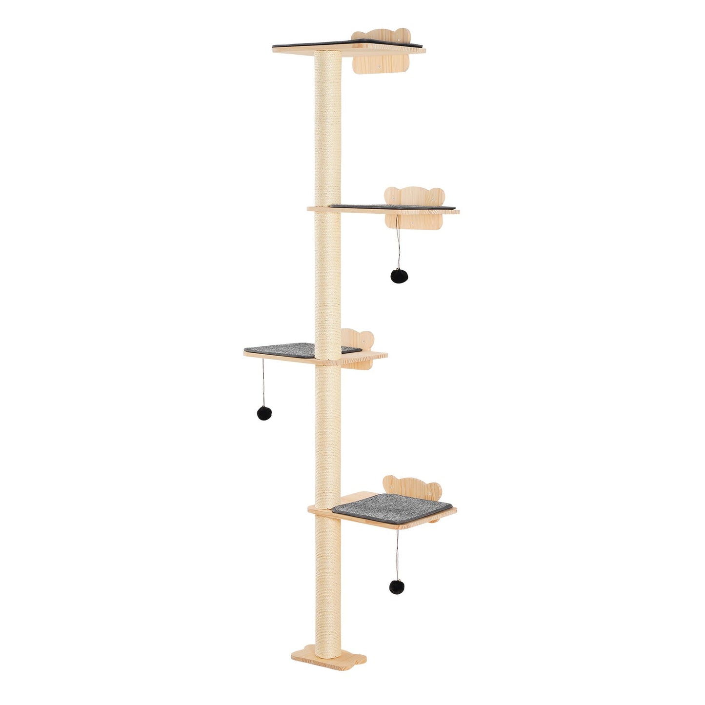 Klösträd för vägg - 183,5 cm