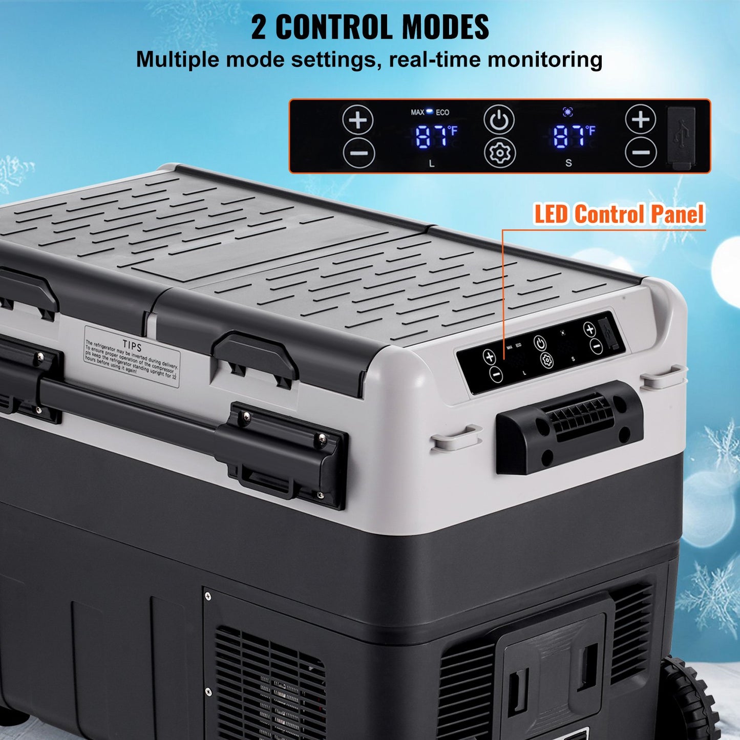 50 Liter Kyl/Frys 2 Fack / 2 Temperaturer