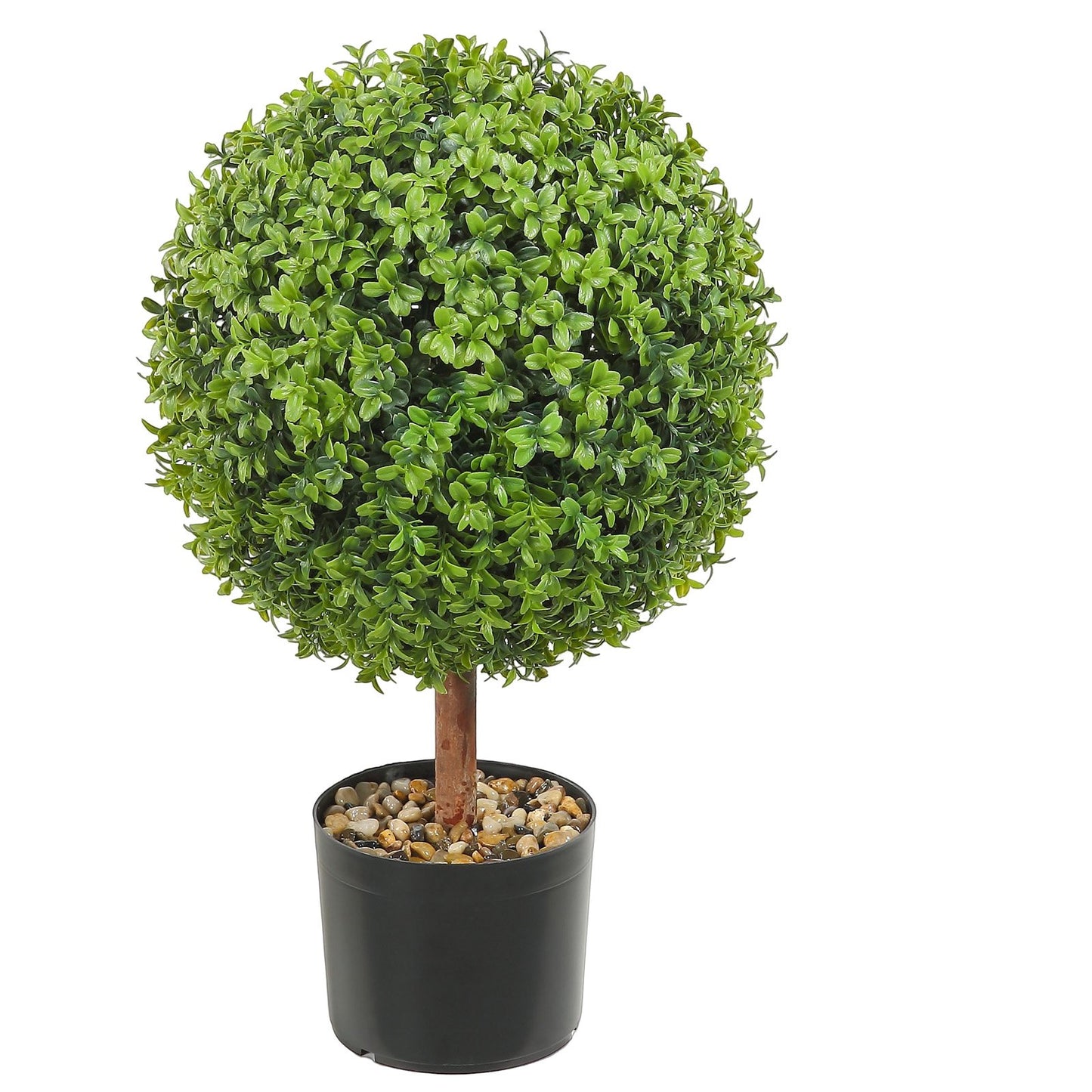 Konstgjord växt Buxbomsträd - 56 cm - 2-pack