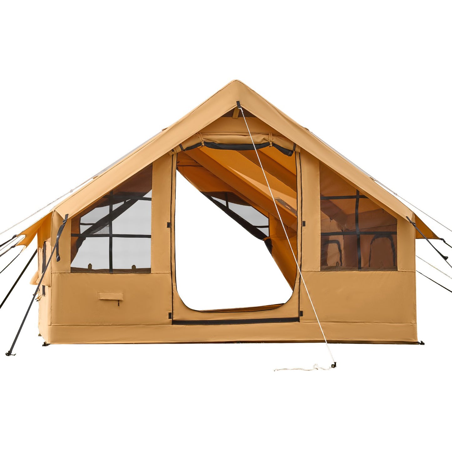 Oppblåsbart campingtelt for 5-8 personer
