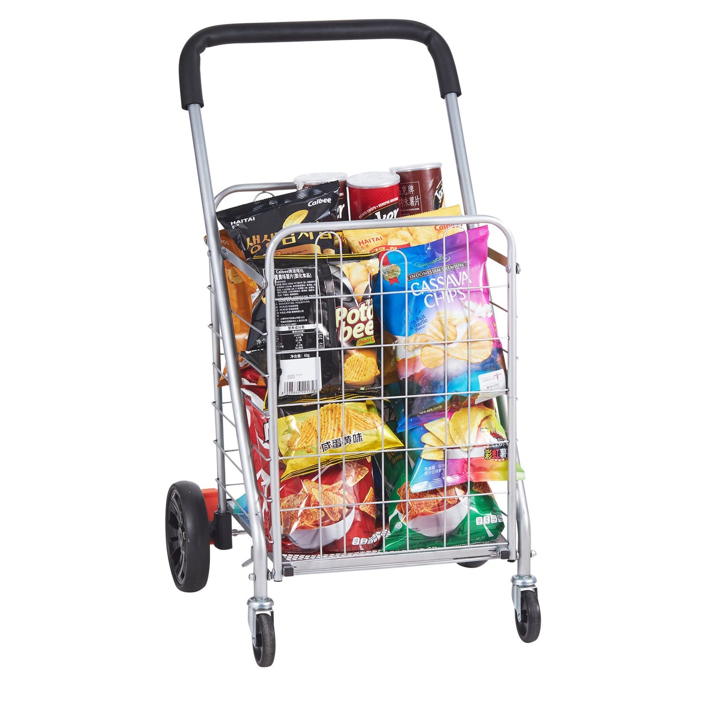 Lätt och Smidig Hopfällbar Varuvagn