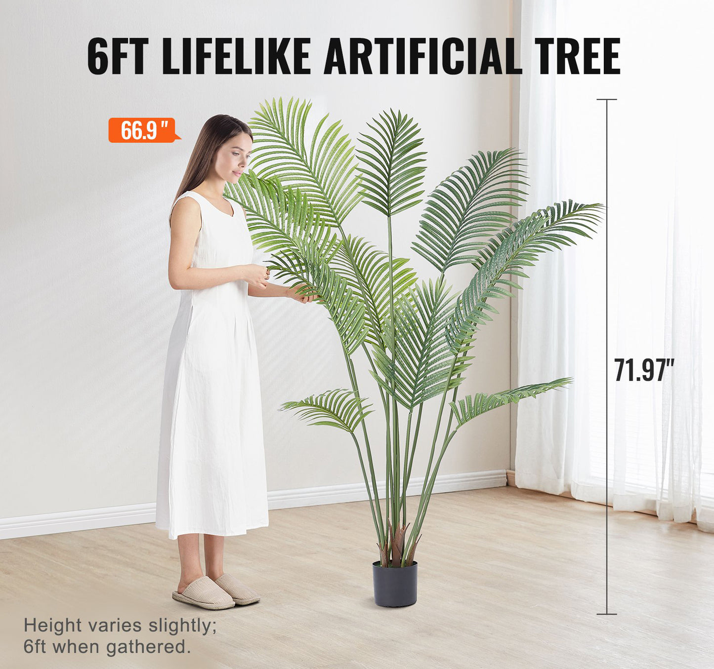 Konstgjord växt Betelpalm - 1,8 m