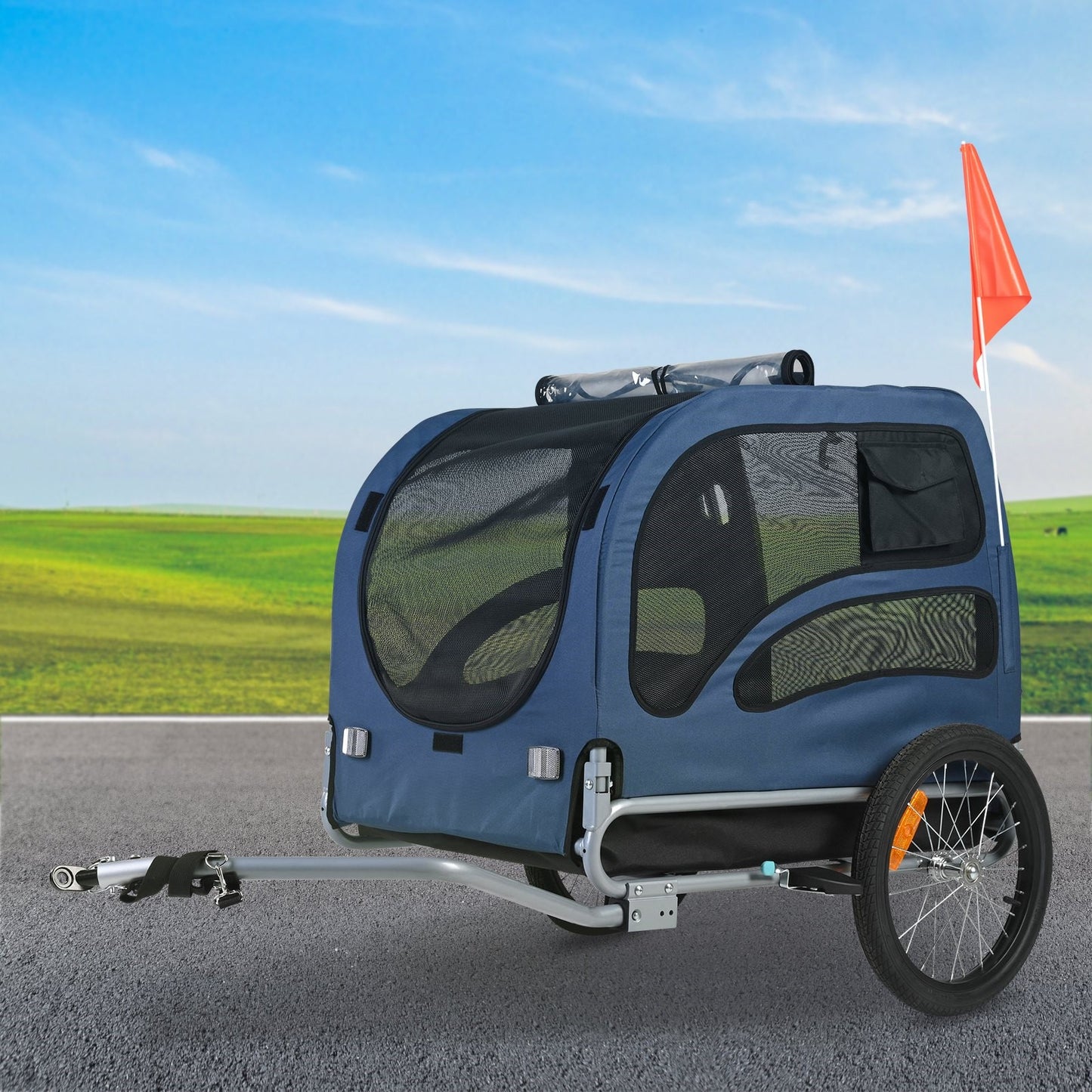 Hundcykelvagn - Large