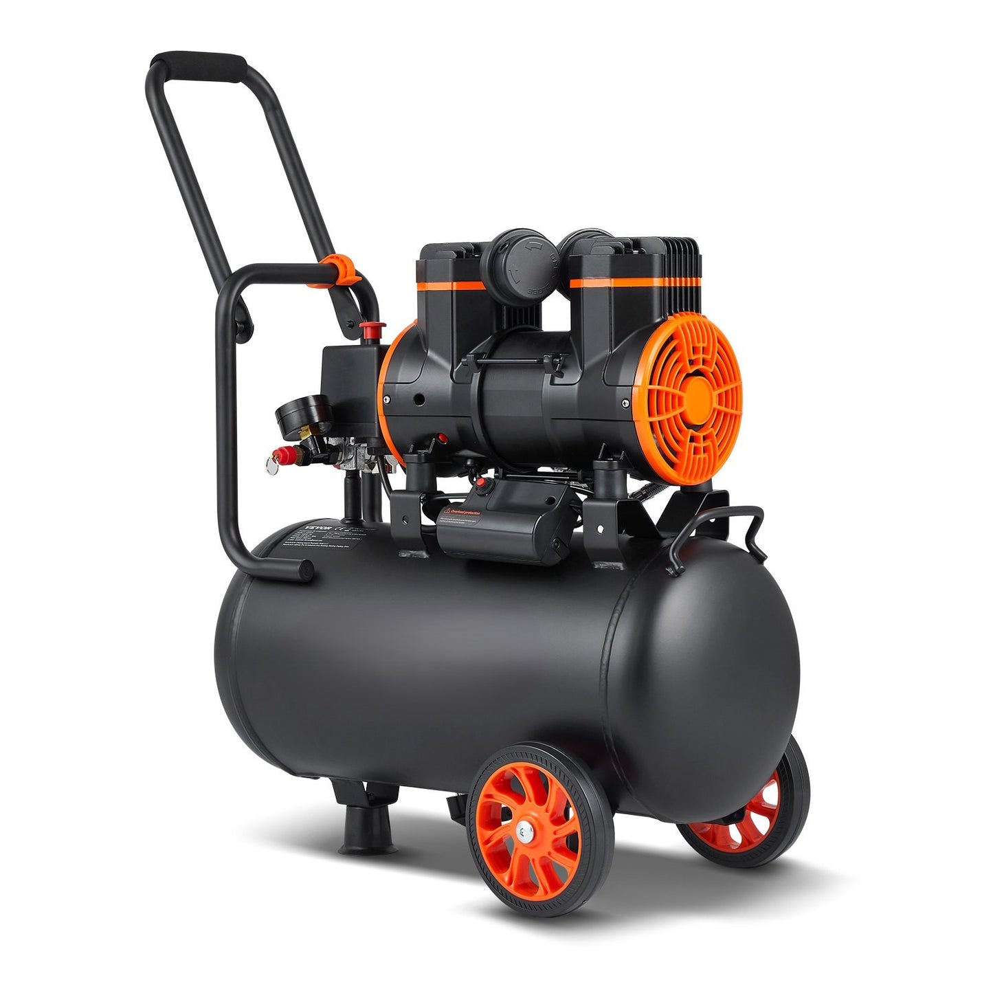 Luftkompressor 24L, Ultra Tyst oljefri