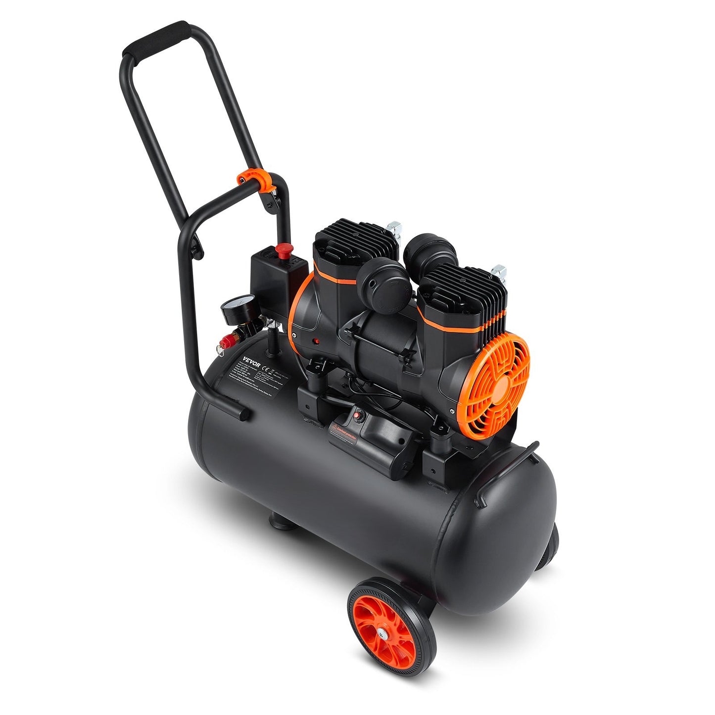 Luftkompressor 24L, Ultra Tyst oljefri