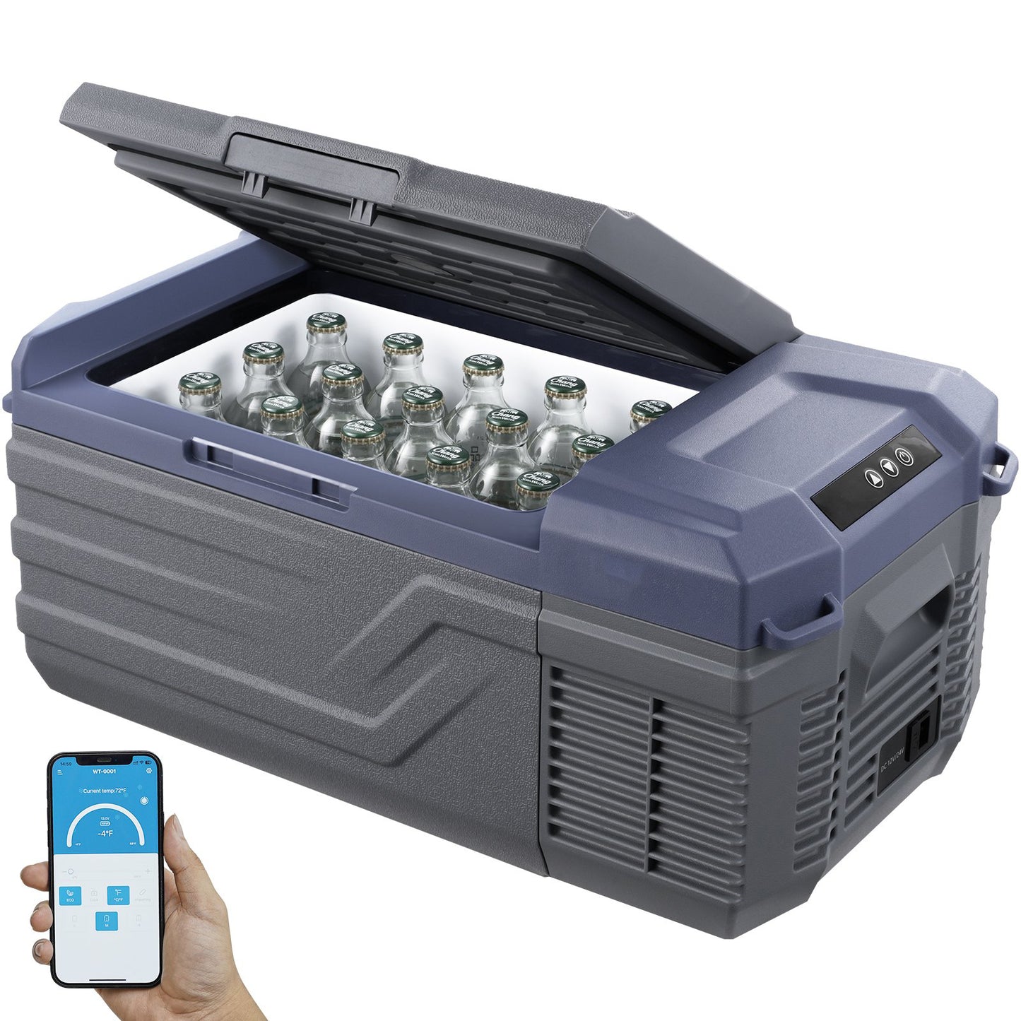 15 liters kjøleskap/fryser Bluetooth-appkontroll