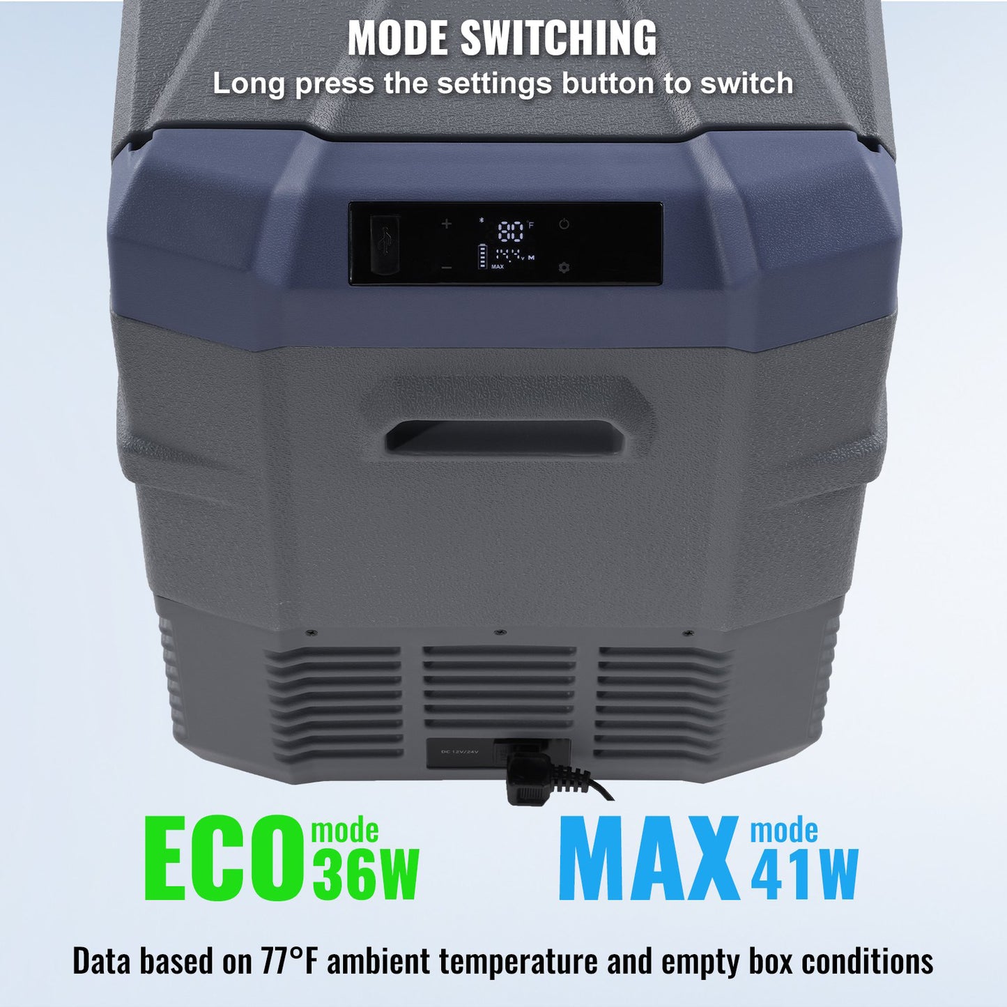 45 liters kjøleskap/fryser Bluetooth-appkontroll