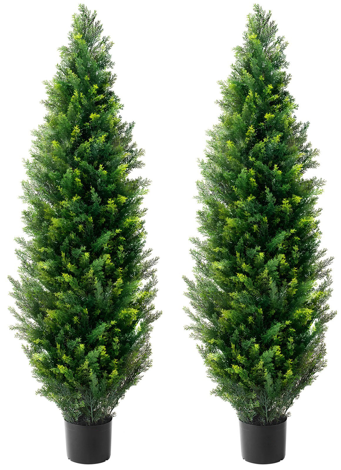 Konstgjord växt Cederträd 152 cm - 2-pack