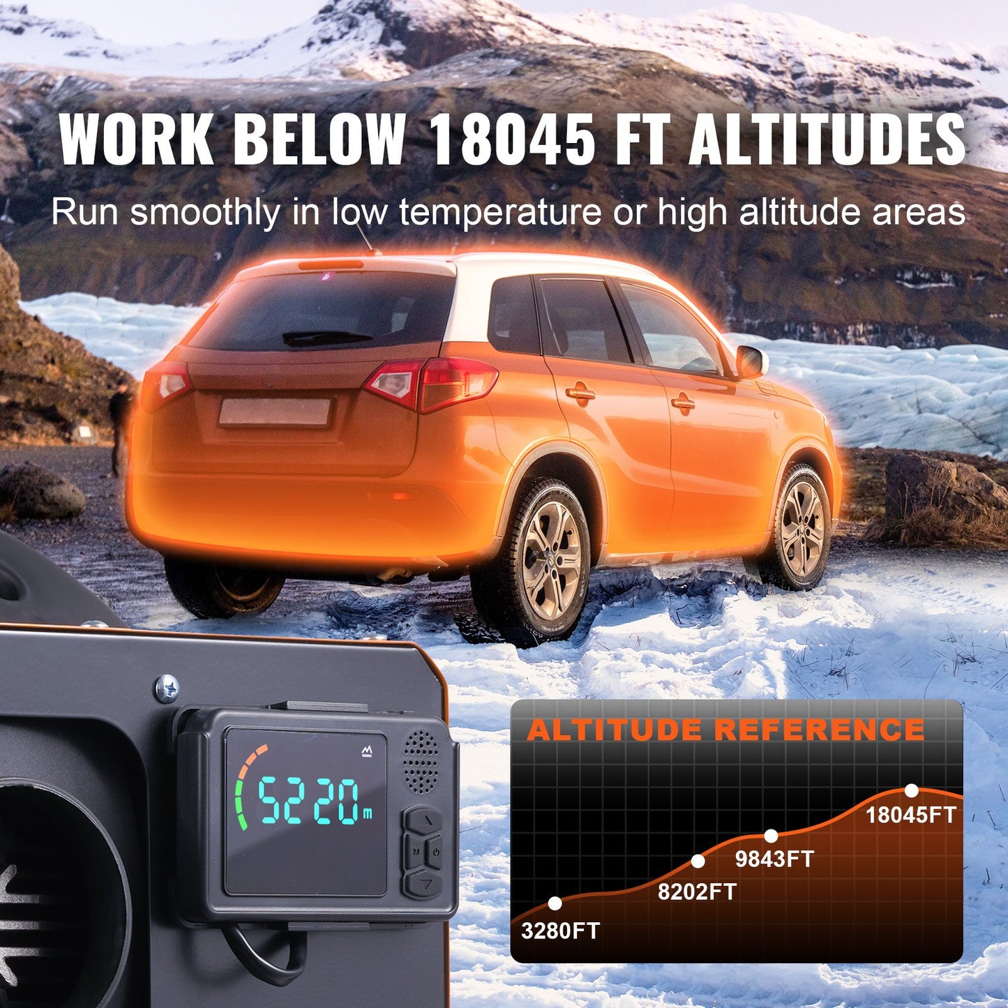 Diesel-ilmalämmitin 8 kW, 12 V kannettava - BLUETOOTH