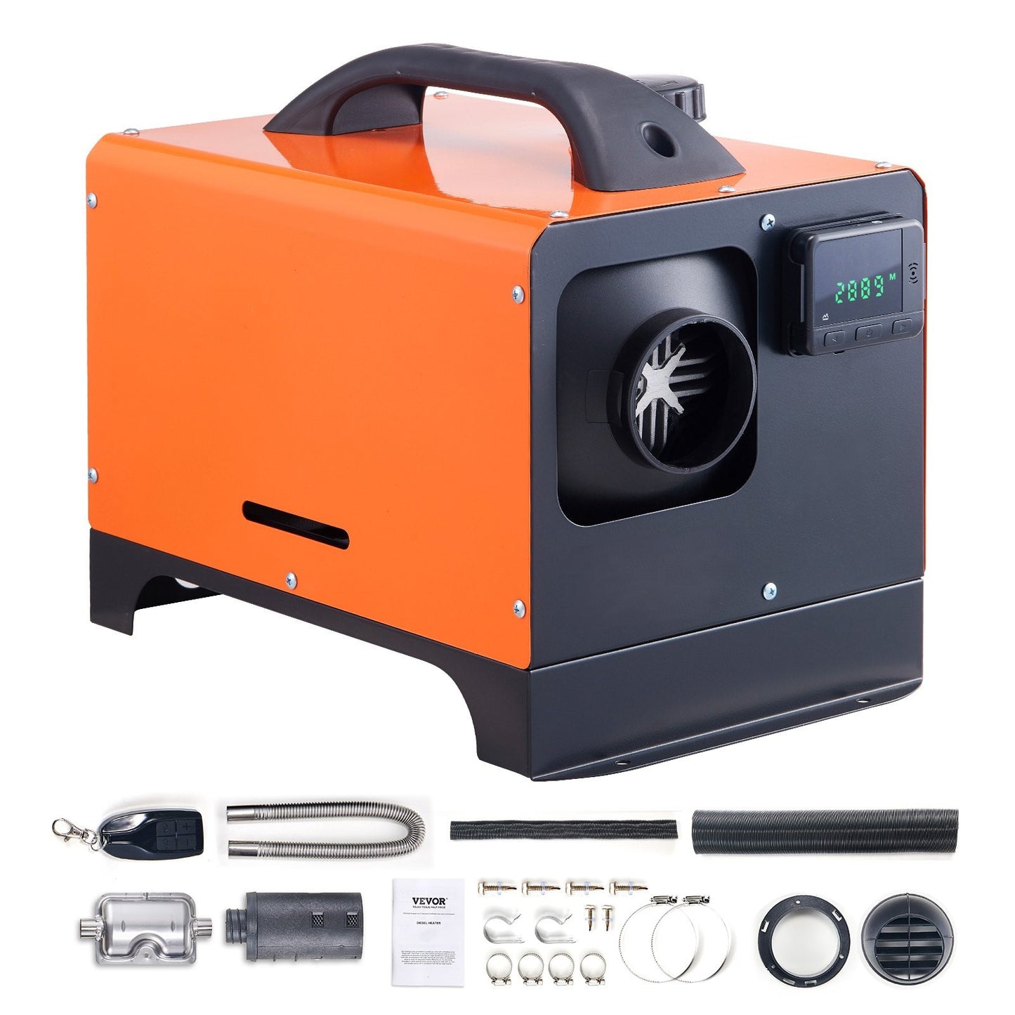 Diesel-ilmalämmitin 8 kW, 12 V kannettava