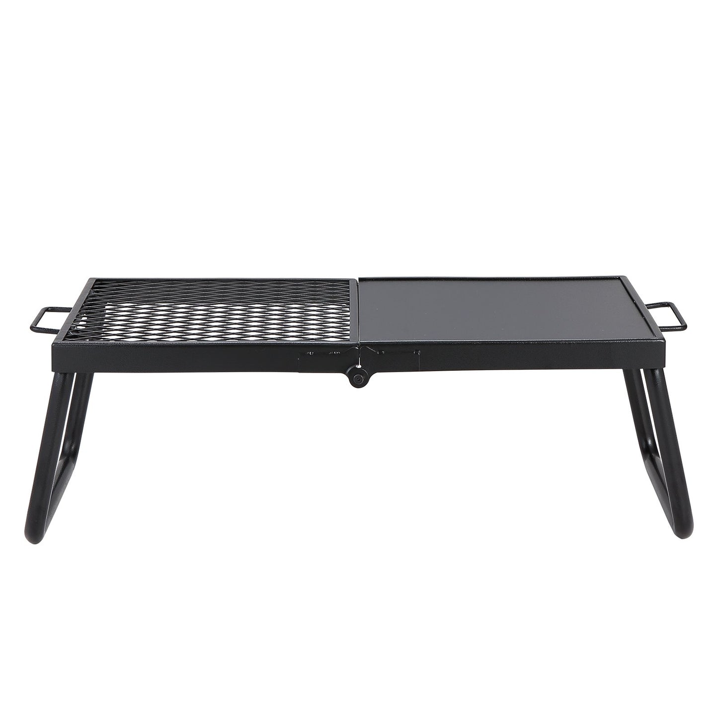 Hopfällbart grillgaller med stekyta