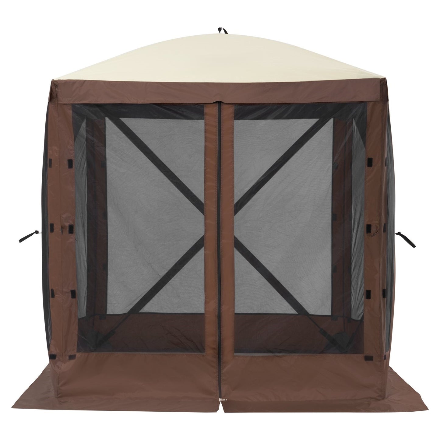 Pop-up-leirintäpaviljonki hyttysverkolla 2x2m