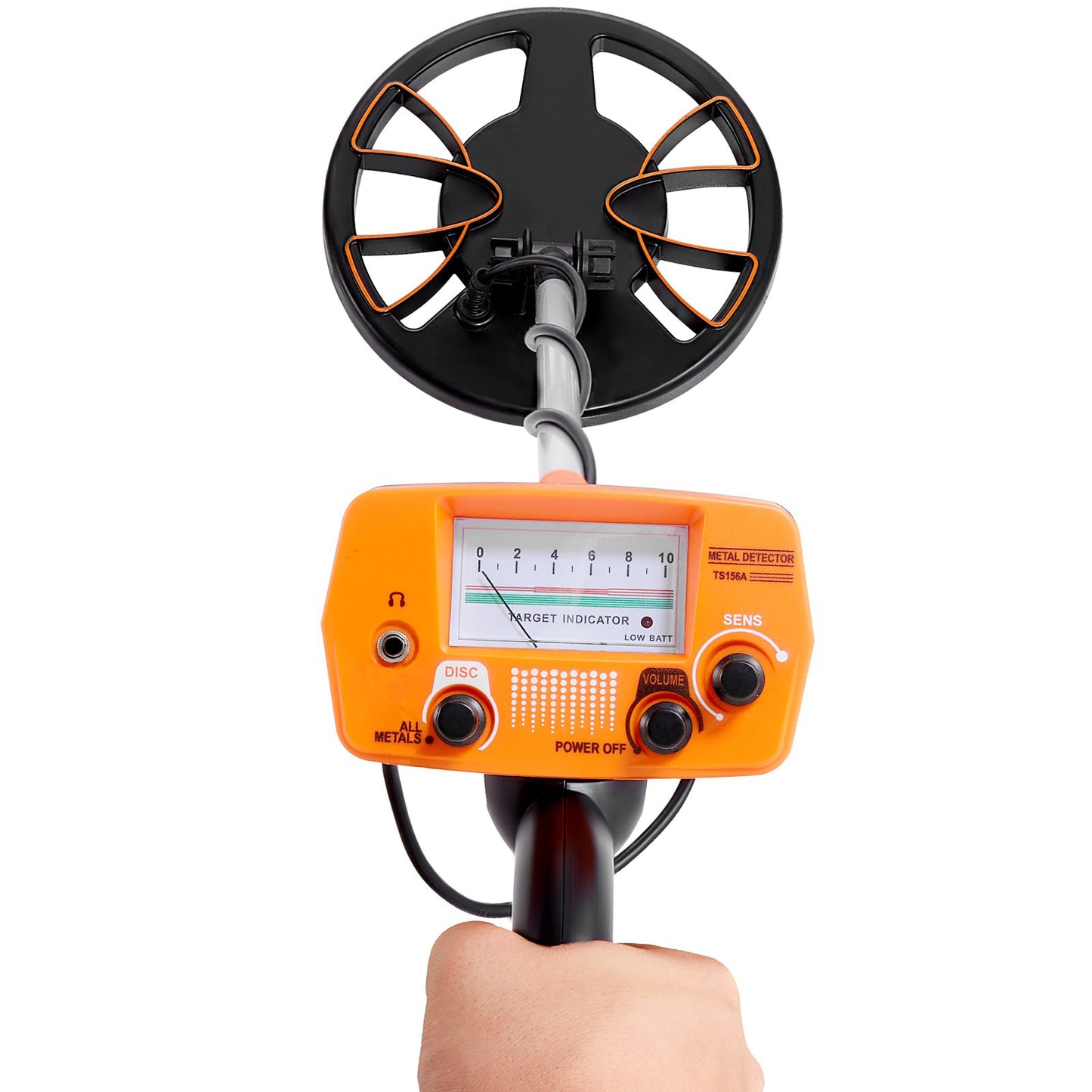 Metalldetektor 20,4 cm detektionsdjup