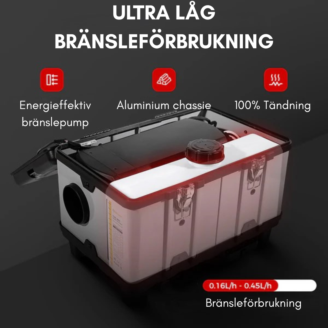 Dieselvärmare 8KW WiFi Fjärrstyrning PRO KAMPANJ