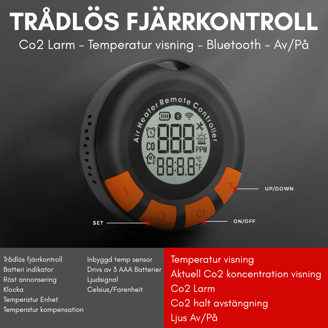 Dieselvärmare 8KW WiFi Fjärrstyrning PRO KAMPANJ