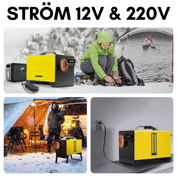 Dieselvärmare 8kW SIM-Kort fjärrstyrning