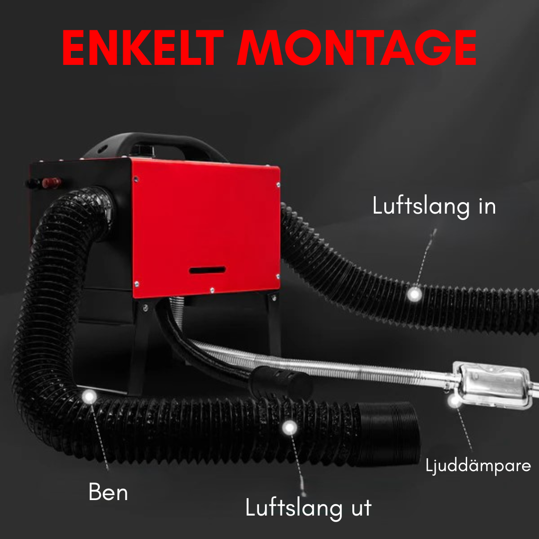 Dieselvärmare 8kW 12v - 230v BLUETOOTH KAMPANJ