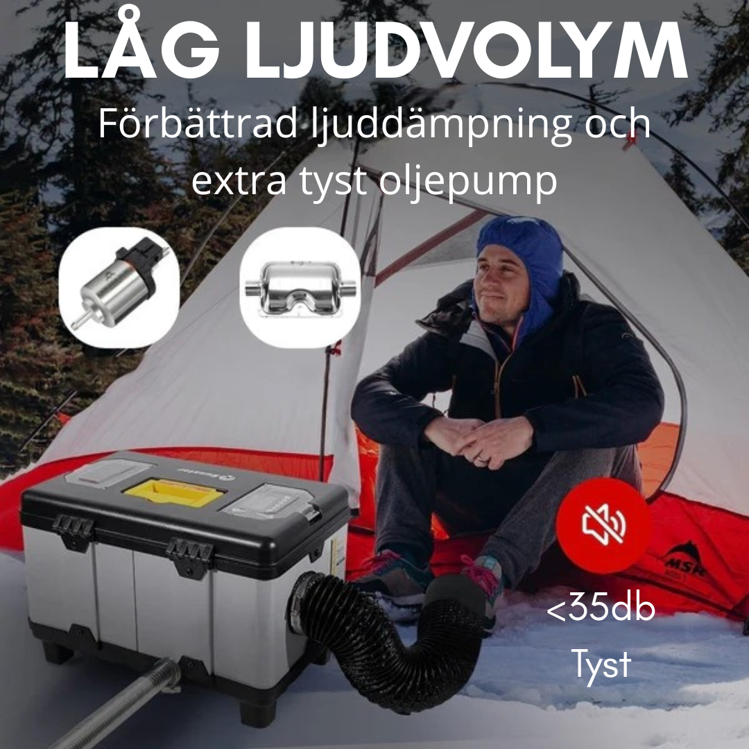 Dieselvärmare 8KW WiFi Fjärrstyrning PRO KAMPANJ