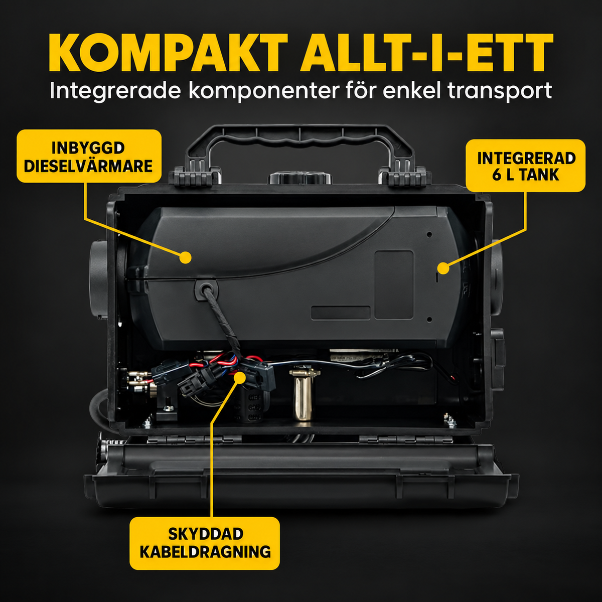 Dieselvärmare 8kW SIM-Kort fjärrstyrning UTFÖRSÄLJNING