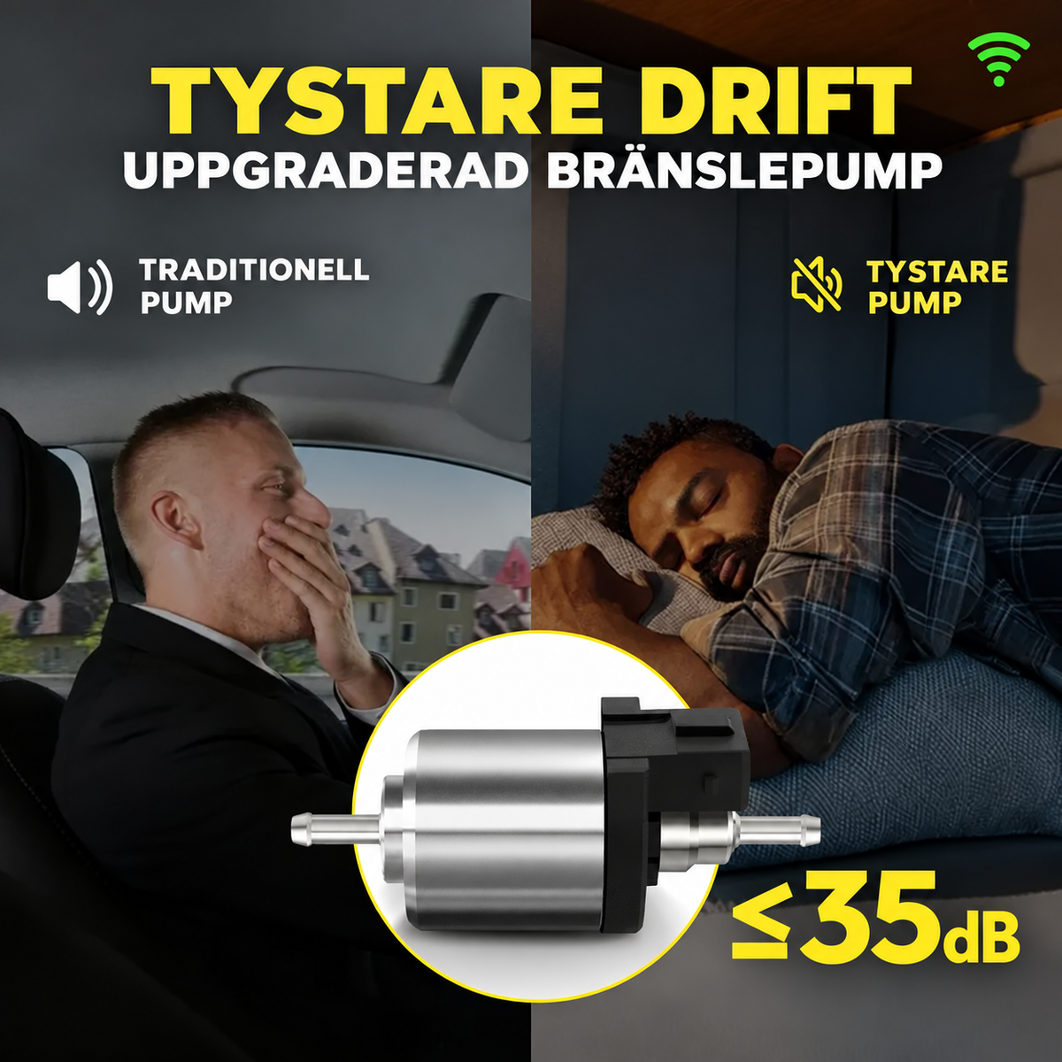 Dieselvärmare 8 kW, WiFi, Bluetooth – 12/24 V