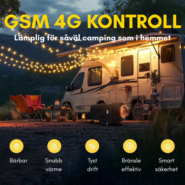 Dieselvärmare 8kW SIM-Kort fjärrstyrning KAMPANJ