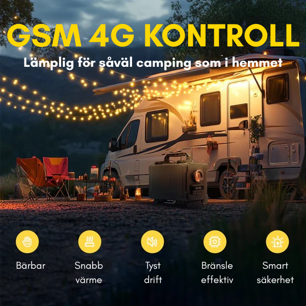 Dieselvarmer 8kW SIM-kort fjernkontroll KAMPANJE