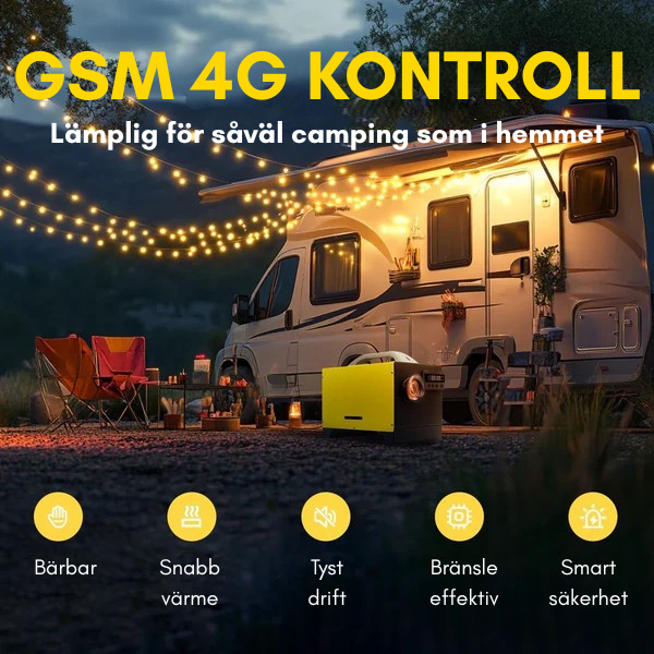 Dieselvärmare 8kW SIM-Kort fjärrstyrning