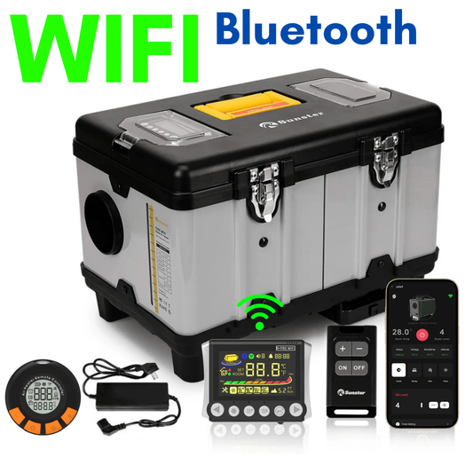 Dieselvärmare 8KW WiFi Fjärrstyrning PRO