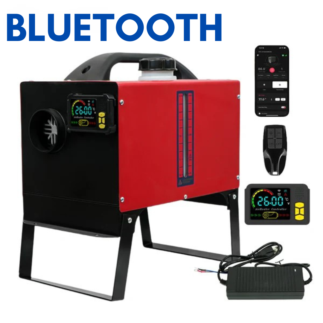 Dieselvärmare 8kW 12v - 230v BLUETOOTH KAMPANJ