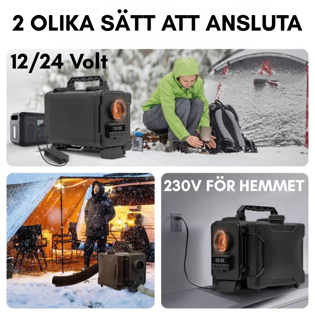 Dieselvarmer 8kW SIM-kort fjernkontroll KAMPANJE