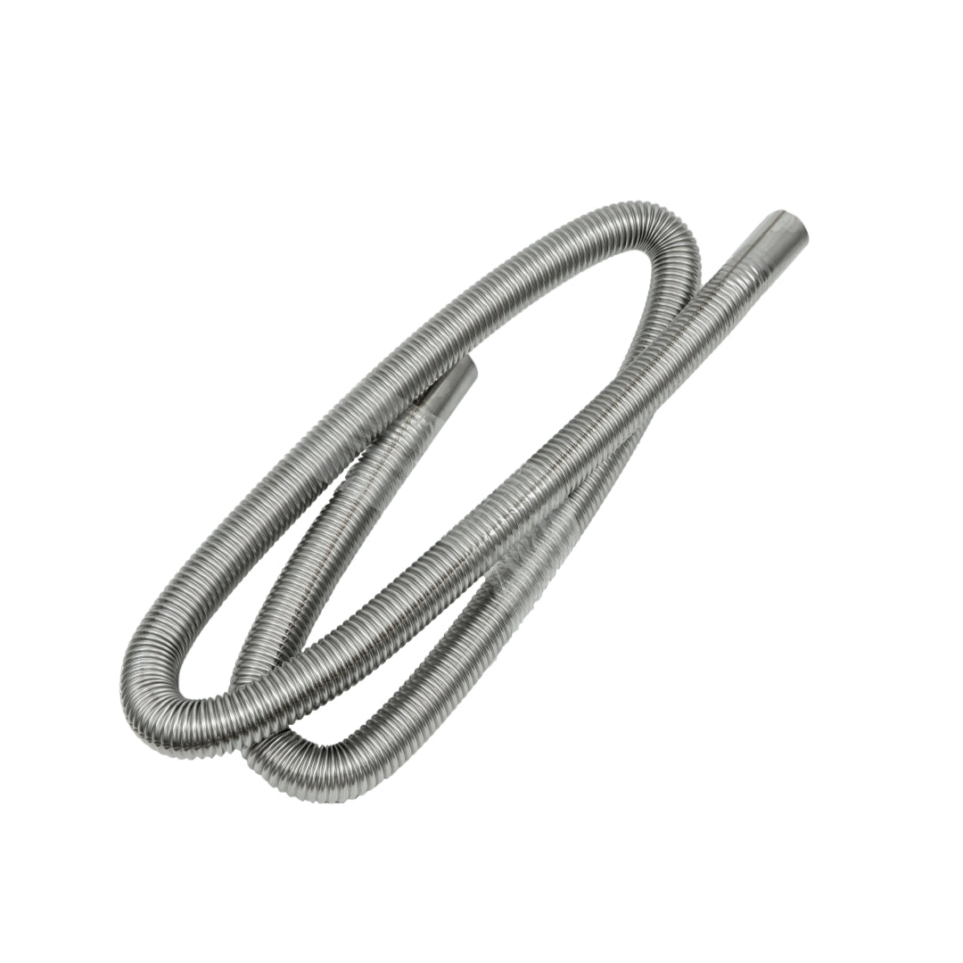 Rostfri avgasslang 25 mm för dieselvärmare