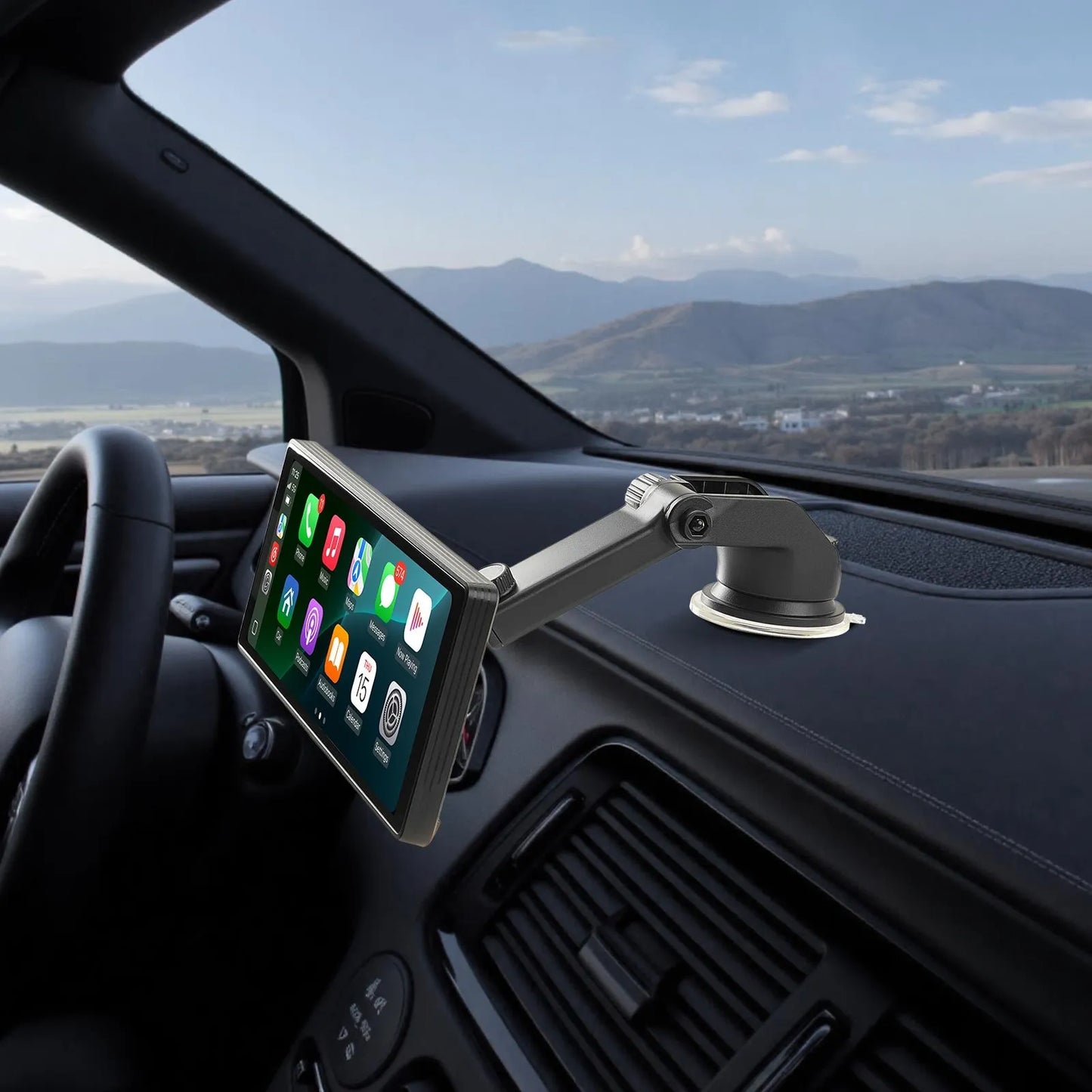 10" Trådlös CarPlay‑skärm