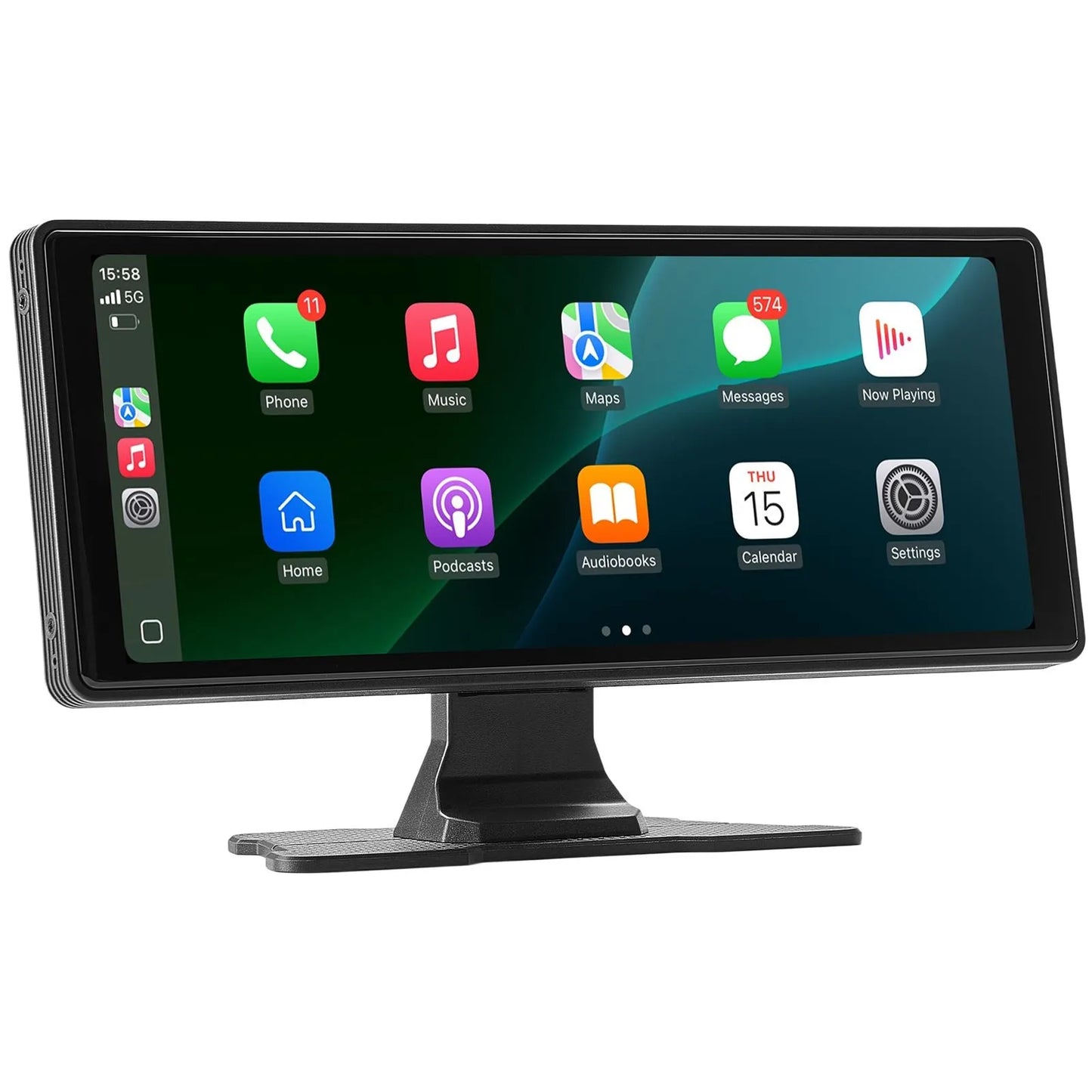 10" CarPlay‑skärm PAKET med 4K‑kamera & backkamera