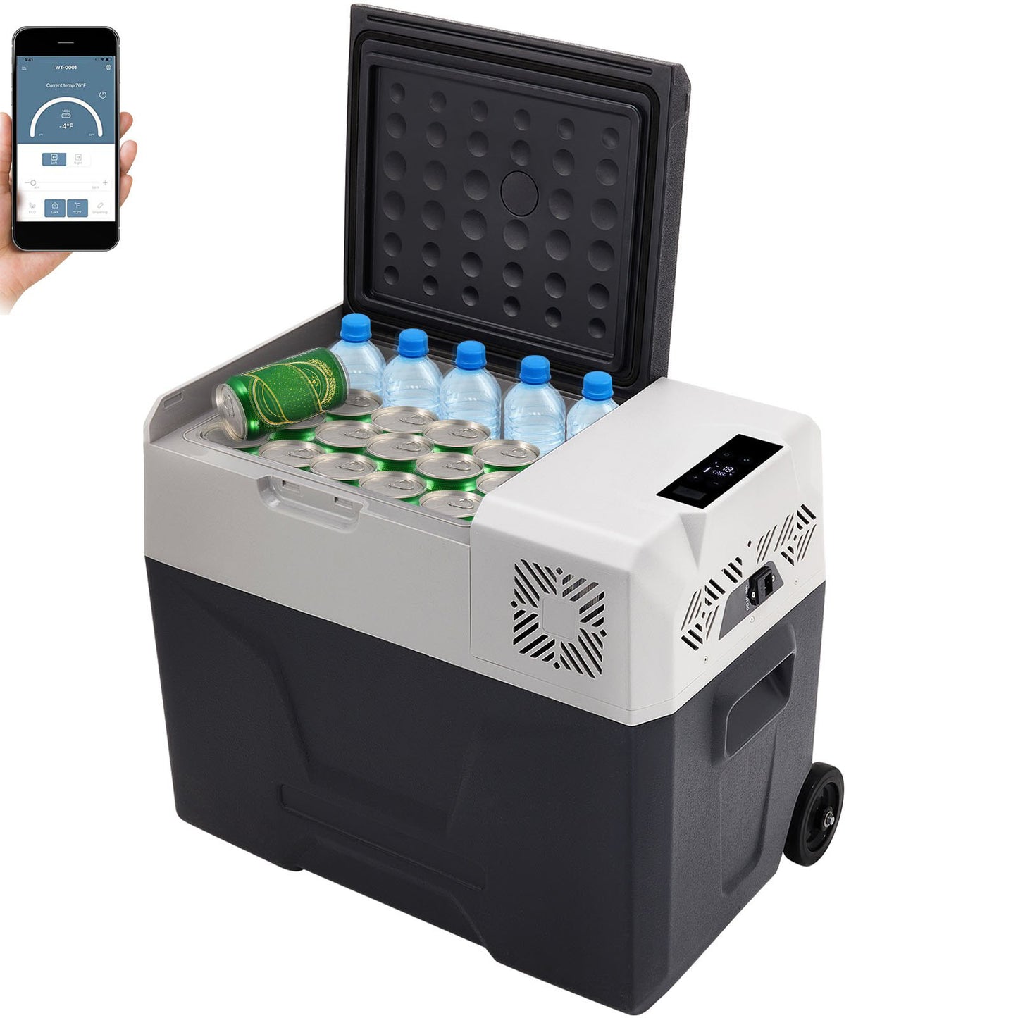 40 Liter - Bärbar Kyl/Frys Bluetooth App styrning