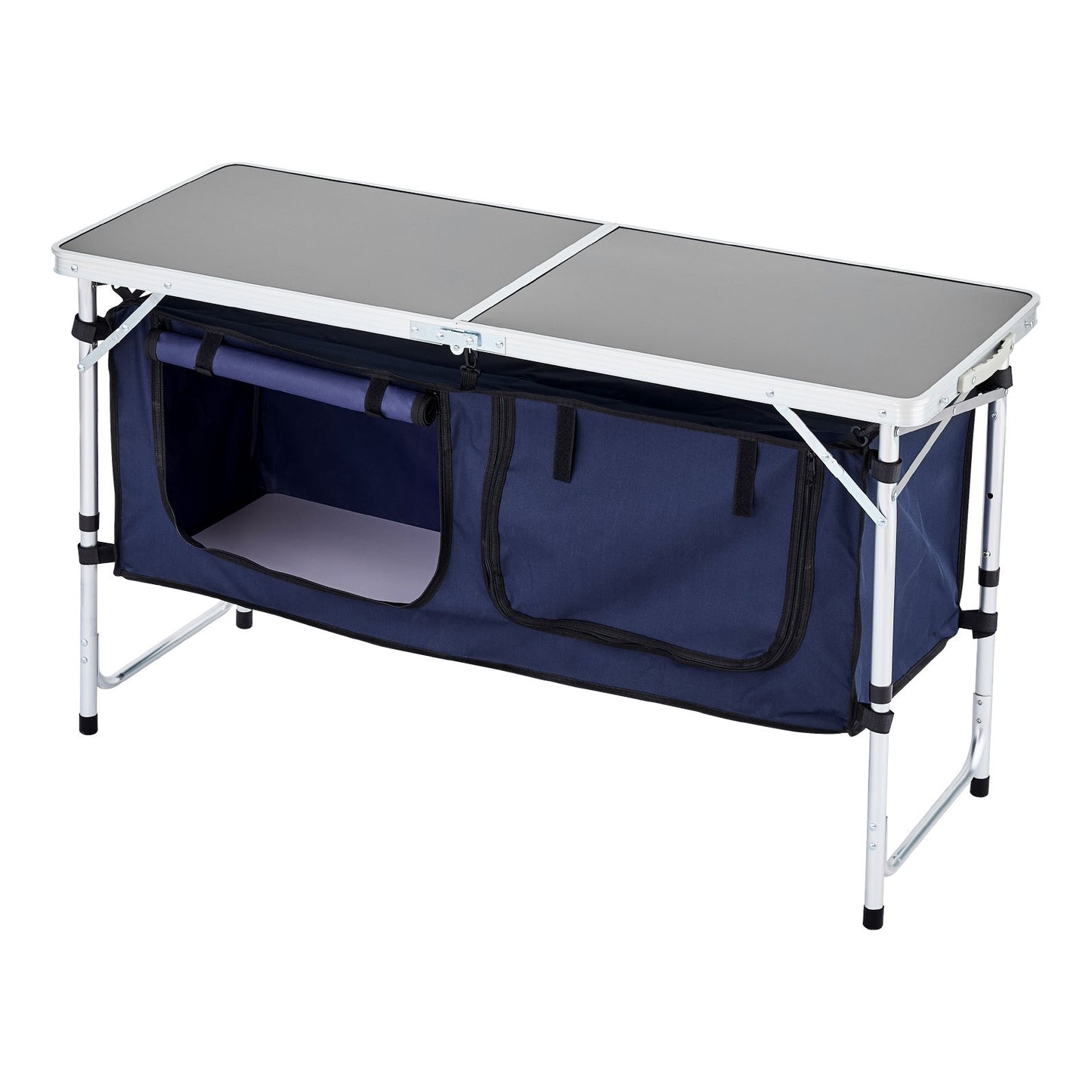 Hopfällbart campingköksbord – smart design för utomhusmatlagning