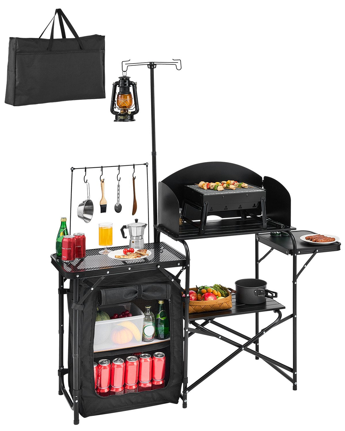Portabelt campingköksbord – stabilt, praktiskt