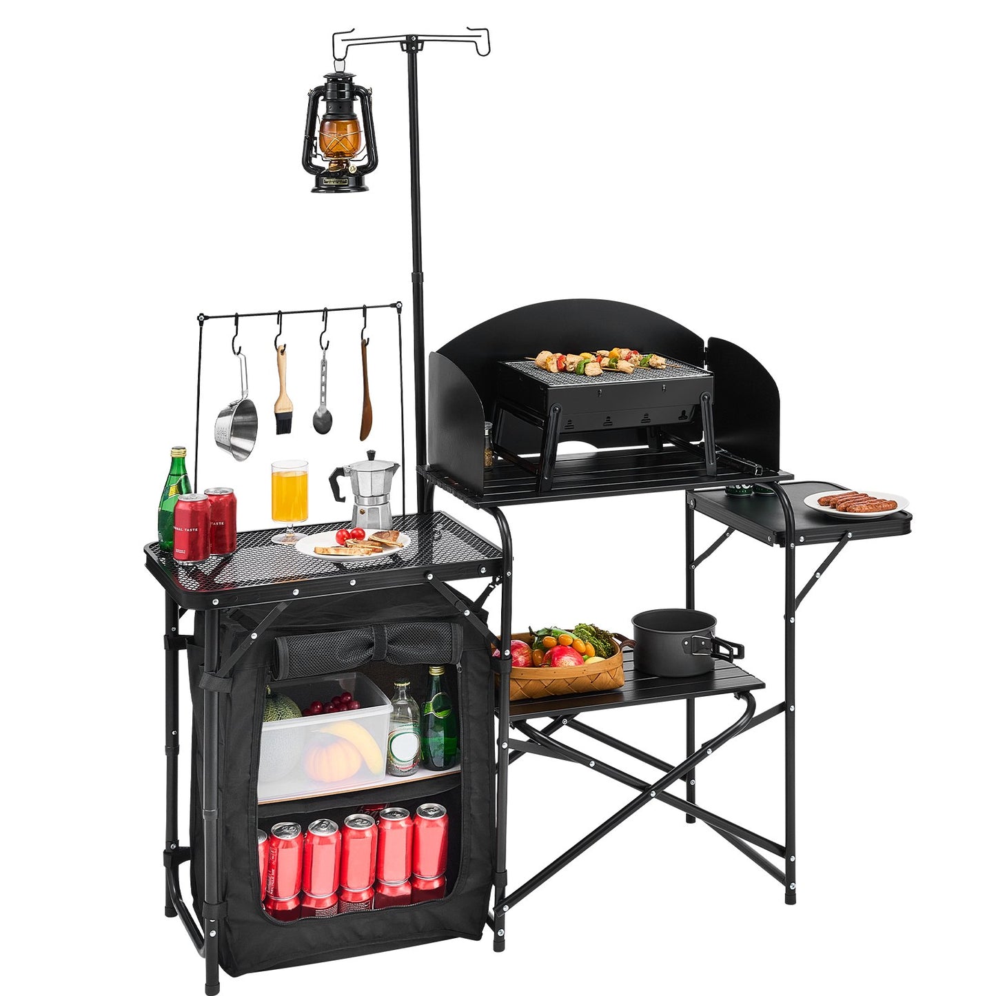 Portabelt campingköksbord – stabilt, praktiskt