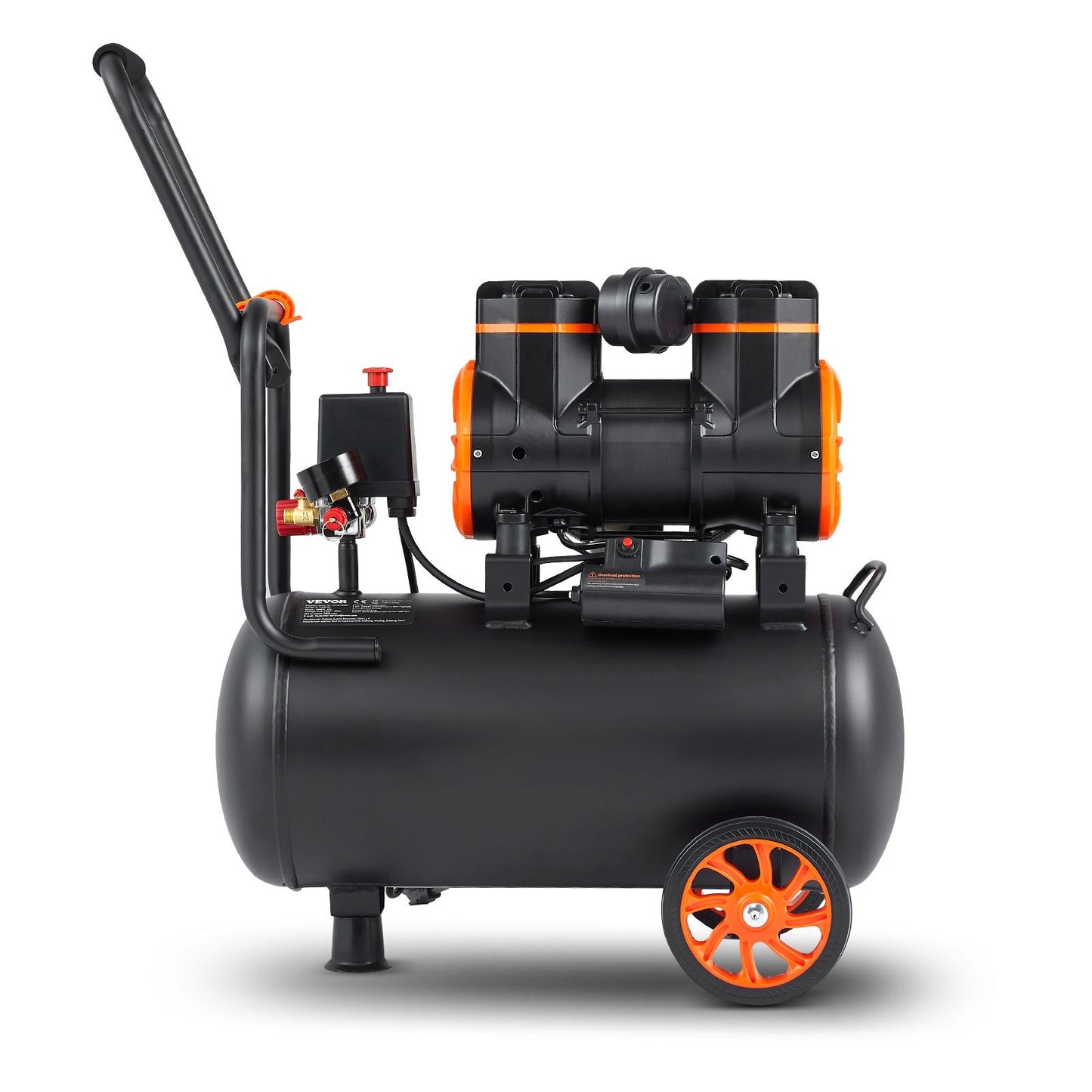 Luftkompressor 24L, Ultra Tyst oljefri