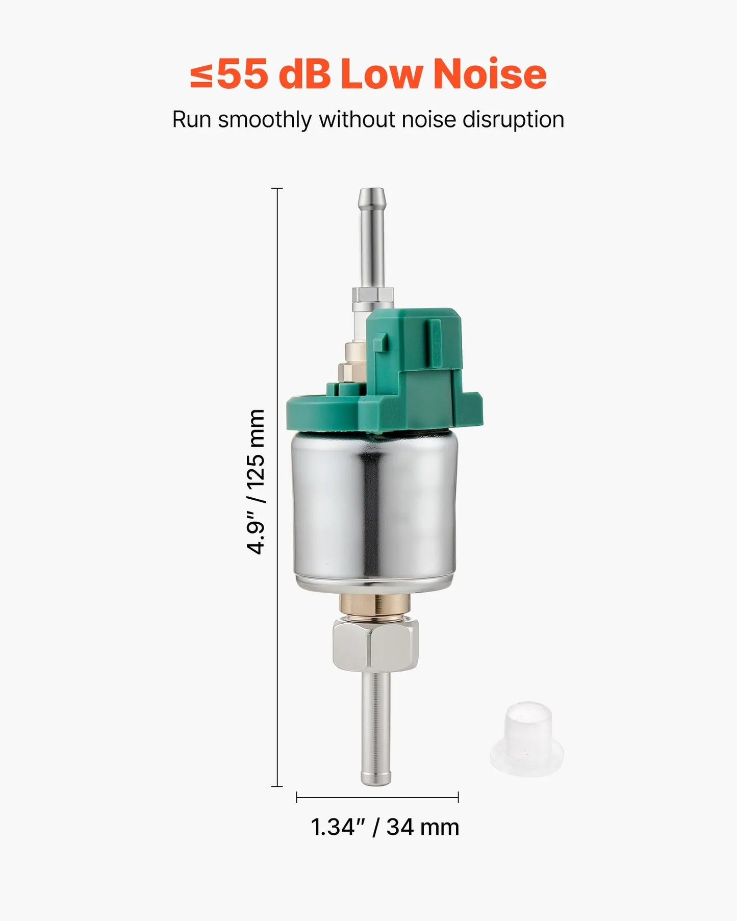 Bränslepump 12V för dieselvärmare 2–8 kW